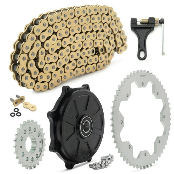 Chain 25T Front 54T Rear Sprocket Conversion Kit for Harley Touring M8 2009-2023