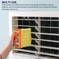 thumbnail image 5 of 7 Finger Dusting Cleaning Tool Household Cleaning Brush Windspeed Mini Blind Cleaner Air Conditioner Duster with 7 Slats, 5 of 5