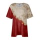 thumbnail image 5 of Camiseta de Manga Corta de Cuello en V Sólido Casual, Camisetas de Manga Corta para las Mujeres, 5 of 6