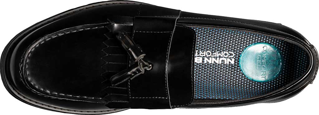 Men's Nunn Bush Keaton Moc Toe Kiltie Tassel Slip On II Black Polished Leather 8 W - image 5 of 6