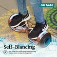 GOTRAX GLIDE PRO Bluetooth Hoverboard, 6.5" Wheels and 7 Colors Lights