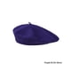 thumbnail image 4 of Qarigey Sombrero de boina para otoño e invierno para niña, gorro cálido elegante de estilo Vintage para mujer, gorros cálidos, accesorio para fiesta Sombreros Violeta Qarigey AP013143-11, 4 of 6