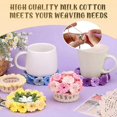 thumbnail image 3 of Flower crochet coaster kit | Handmade flower coasters | flower coaster kit |, 3 of 5