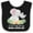 Black and White, variant on Inktastic I'll Never Forget That My Nana Loves Me with Cute Elephants Boys or Girls Baby Bib