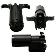 Peterson Manufacturing V5413 6-Way Round To 4-Way Flat Connector