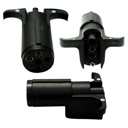 Peterson Manufacturing V5413 6-Way Round To 4-Way Flat Connector