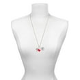 thumbnail image 3 of Delight Jewelry Silvertone Tree of Life - Red Heart Nurse Strong Zoe Necklace, 3 of 4