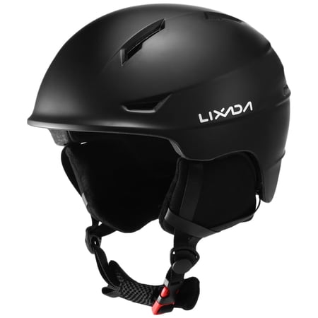 Condition photo showing New/Like New for Lixada Snowboard Helmet with Detachable Earmuff Men Women Safety Skiing Helmet with Goggle Fixed Strap Professional Skiing Snow Sports Helmet