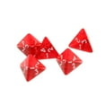 thumbnail image 3 of Juego de Dados de Cuatro Caras de Los Dados Polihédricos Acrílicos de 40 Piezas para Juegos de Rol D\u0026D RPG Juegos de Rol Macarena Dados poliédricos, 3 of 8