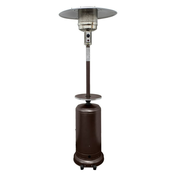 AZ Patio Heaters Hiland Freestanding Bronze Propane Patio Heater