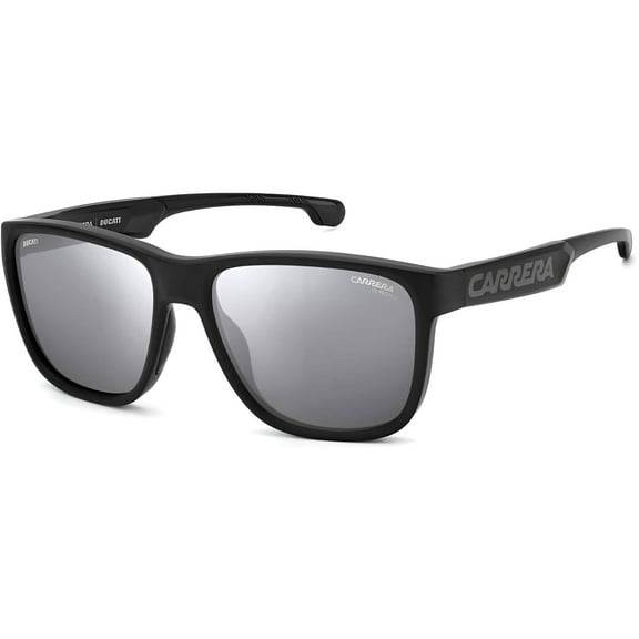 Carrera Silver Mirror Square Men's Sunglasses CARRERA DUCATI 003/S 008A/T4 57