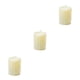 thumbnail image 2 of Matsuzay Lámpara de de decoración LED sin llama de luz de té de plástico eléctrico con luz de vela, superficie acanalada, beige Type1 NO1, 2 of 6