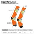 thumbnail image 3 of Bixox Summer Gnome,Cute Gnome Patterned Men's and Women's Knee Socks High Socks Outdoor Sports Socks, 3 of 5