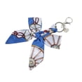 thumbnail image 5 of Unique Bargains 1 Pc Fashion Bow Scarf Handbag Charm Bag Accessories White, 5 of 5