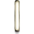 thumbnail image 2 of Mens 14K Yellow Gold, 4mm Slim Profile Comfort-Fit Wedding Band with Milgrain (sz 11.5), 2 of 3
