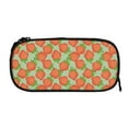 thumbnail image 3 of Vsdgher Hand Drawn Strawberry Print Large Capacity Pencil Case Pouch with Zipper, Portable Aesthetic Big Capacity Pencil Cases Pen Office Travel Stationery Bag, 3 of 8