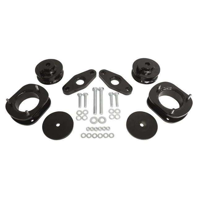 Crown Automotive Lift Kit Suspension RT21054 2.75 Inch Front Lift; 2.3 Inch Rear Lift; Black Components