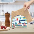 thumbnail image 2 of Yayeee Napkin Holder for Table Kitchen Paper Tissue Organization, Colorful Sailboats, 2 of 8