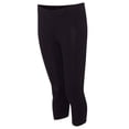 thumbnail image 2 of Gravity Threads Women's Capri Fitted Legging Pants, Black S, 2 of 3