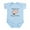 Sky Blue, variant on CafePress - Therapy Infant Bodysuit - Baby Light Bodysuit, Size Newborn - 24 Months