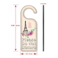 thumbnail image 3 of Do Not Disturb Door Knob Hanger Sign - In Love with Paris, 3 of 3