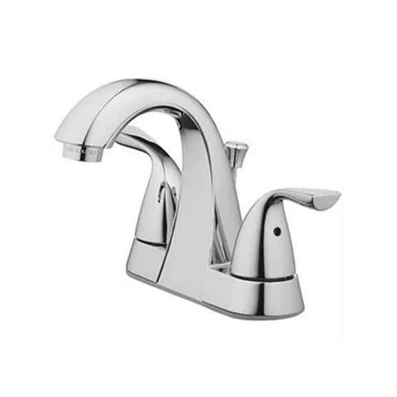 Open Box Homewerks Worldwide 239951 HomePointe Lavatory Faucet with 2 Lever Handle - Chrome