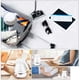 thumbnail image 3 of Lámpara de escritorio decorativa, lámpara de noche LED con forma de luna a pilas, luz de noche blanca cálida, decoración de mesa para Navidad, hogar, dormitorio, Ramadán - Blanco A, 3 of 5