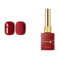 thumbnail image 2 of Ankara Red Series Nail Polish Glue - 6 Red Shades Gloss/Matte/Glitter Long-Lasting Gel Polish 15ml, 2 of 6
