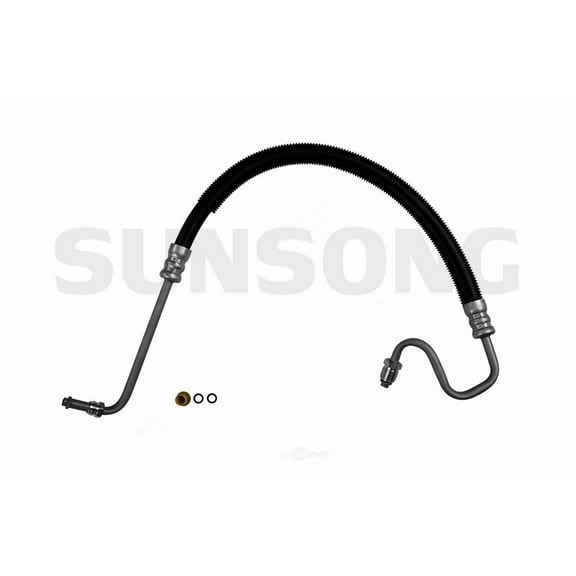 Sunsong 3401387 Power Steering Pressure Line Hose Assembly