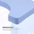 thumbnail image 5 of Raindrops Foot Stool Toilet Stable Support Blue PP 1Set 15.6X8.5X6.9In, 5 of 6