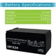 thumbnail image 3 of Batería UPG UB1234 12 V 3,4 Ah SLA 86482, 3 of 6