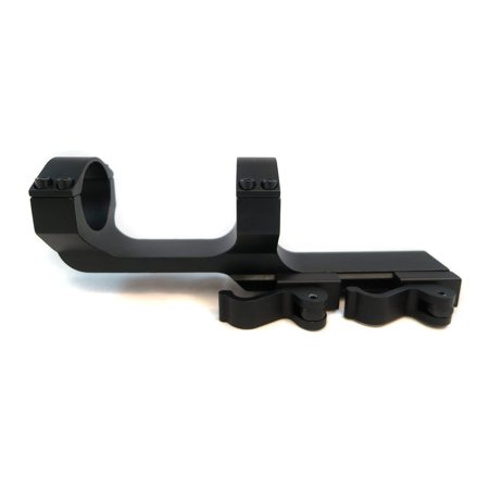 Monstrum Tactical 30mm Cantilever Dual Ring Scope Mount with Quick Release, Offset Design, Picatinny, Heavy