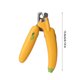 thumbnail image 3 of Ganfancp Cortauñas para Mascotas Banana con Afilador de Uñas a Prueba de Salpicaduras de Luz Imprescindible para Mascotas Domésticas Rebajas Hoy Liquidación 1X Cortauñas para Mascotas, 3 of 6