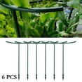 thumbnail image 4 of 6 Pcs Garden Climbing Trellis Plant Support Cage Sturdy Plastic Stakes for Plant, 4 of 6