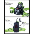 thumbnail image 3 of Veilleuse de Course, Lampe de Course Extérieure, Lampe de Poitrine Rechargeable USB LED pour Coureurs Camping Randonnée Lumière d'Avertissement Lampe de Poitrine, 3 of 8