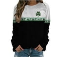 thumbnail image 4 of Otvok St. Patrick'S Day Sweatshirts for Women Loose Shoulder Long Sleeve Cute Shirts Fall Sweatshirt, 4 of 6