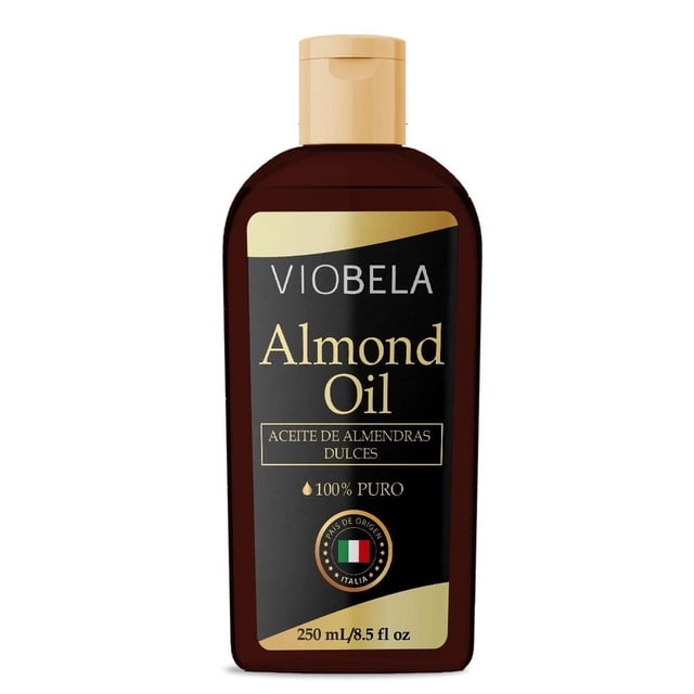 Aceite de Almendras Dulces VIOBELA Italiano 100% Puro 250 ml