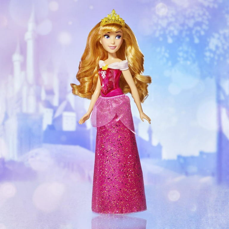 Disney Princess Royal Shimmer Aurora Fashion Doll, Accessories Included 