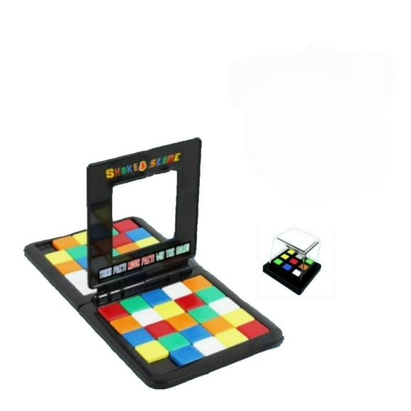 The Season Toys Shake & Slide Block Game Shape Matching Intelligence Board Game for Family Game Nights