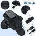 thumbnail image 6 of XiongXiong Magnetic Motorcycle Tank Bag Oil Fuel Gas Backpack Oxford Cloth Waterproof Wear Resistant for Riding, Phone GPS, 6 of 14
