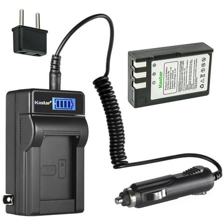 Kastar 1-Pack EN-EL9 Battery and LCD AC Charger Compatible with Nikon D40 SLR Digital Camera  D40X SLR Digital Camera  D60 SLR Digital Camera  D3000 SLR Digital Camera  D5000 SLR Digital Camera