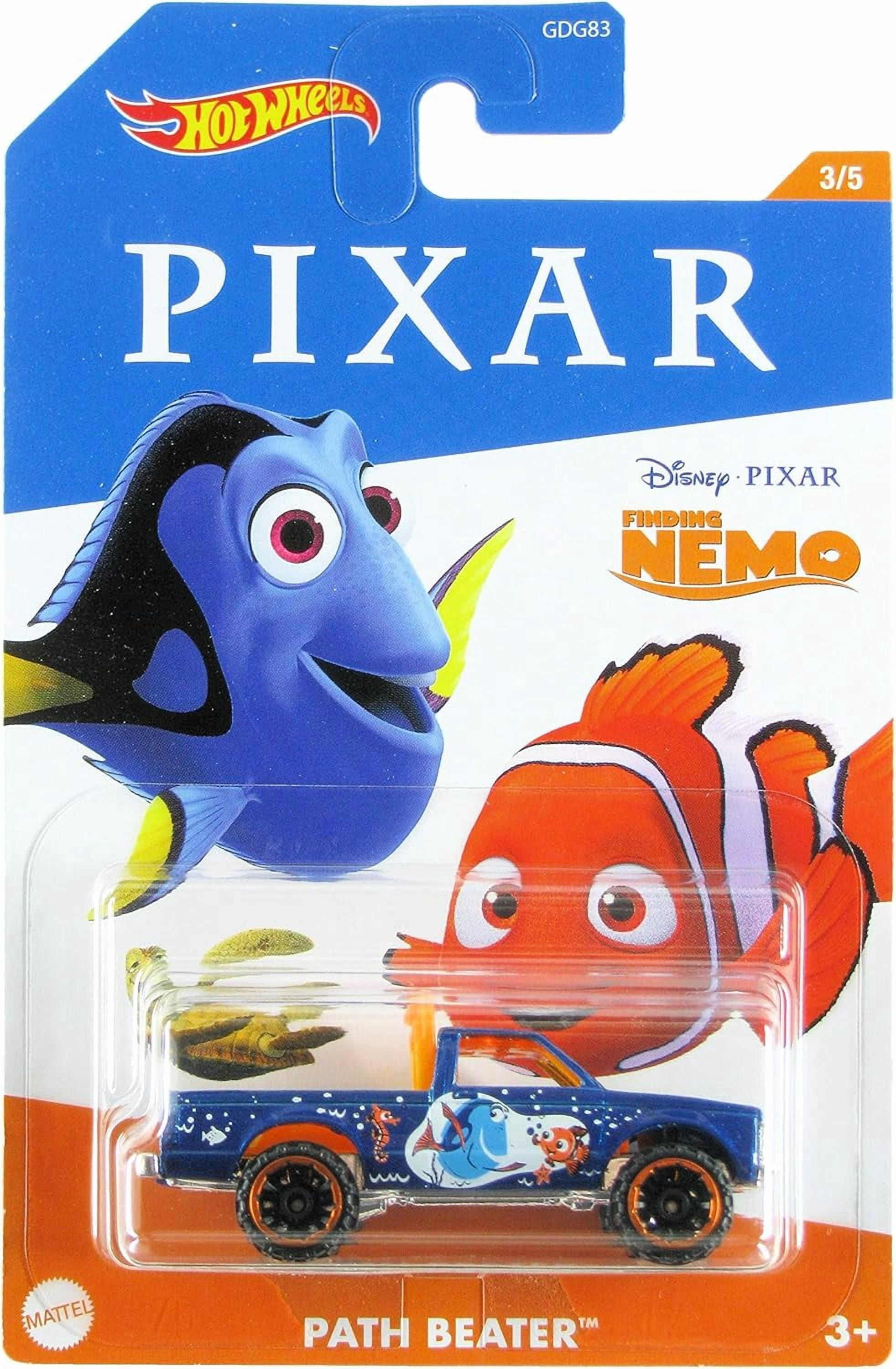 Hot Wheels 2020 Bundle of 5 Disney Pixar Toy Story, Monster's Inc, Finding Nemo, Incredibles, Cars