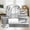 Grey, variant on Virtu College Dorm Room Essentials Complete Set, Twin XL Comforter Set, Dorm Bedding, Twin Xl Bed In a Bag Comforter Set with All Dorm Accessories and Bedding, Grey