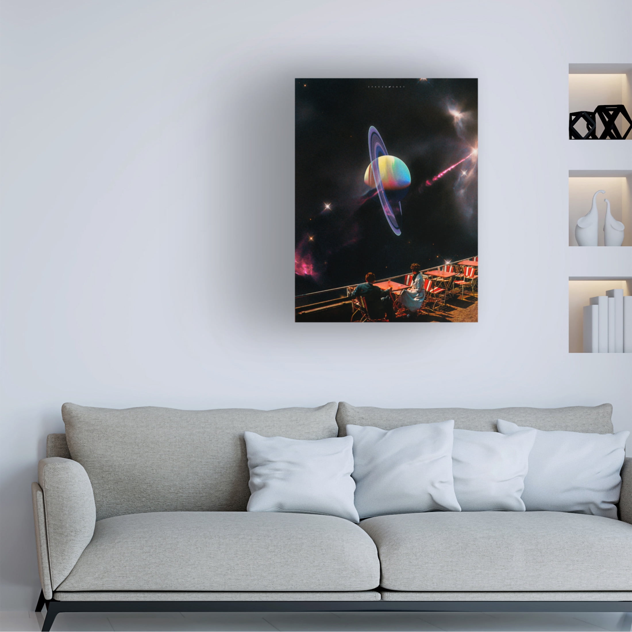Trademark Fine Art spacerocket art 520 Canvas Wall Art