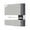 Multi Grey - Large - 3, variant on Flexible Plastic Cutting Boards Mats for Kitchen, Flexible Non Slip Cutting Mat, Thin Cutting Sheets, BPA Free, Dishwasher Safe, Multi Sizes