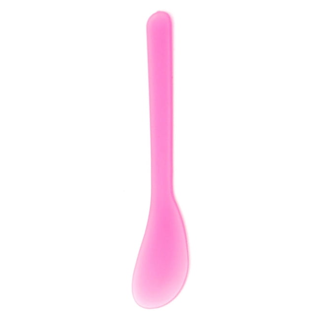 Minnieouse Máscaras cosméticas Cuchara Fácil de usar Espátula de punta esmerilada Conveniente para limpiar Espesar Cabeza Crema facial Stick Mezcla Juegos de manicura Rosa roja Minnieouse CE012092-05