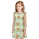 thumbnail image 1 of Fotbe Tropical Flowers Vestido de Dormir para Niñas de 3 a 10 Años, Mangas Cortas, Estilo Princesa, Pijama Camisón con Mangas Voladas-Large, 1 of 6