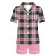 thumbnail image 5 of Conjunto de Verano para las Mujeres, Estampado Cuello de Manga Corta Y Pantalones Cortos, Moda Casual de Dos Piezas, 5 of 8