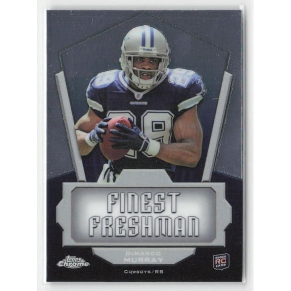 2011 Topps Chrome Finest Freshman #FF-DM DeMarco Murray Dallas Cowboys Football Card
