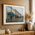 thumbnail image 4 of Commercial Street, North Sydney - North Sydney Nova Scotia Canada Photography Oak Framed Wall Art Print 16 x 24 inches, 4 of 6